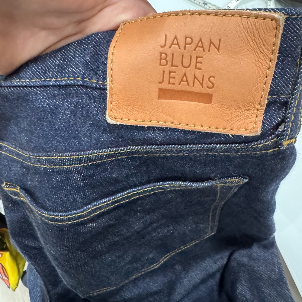 Like new - selvedge denim - Japanese Straight Indigo Blue Classic